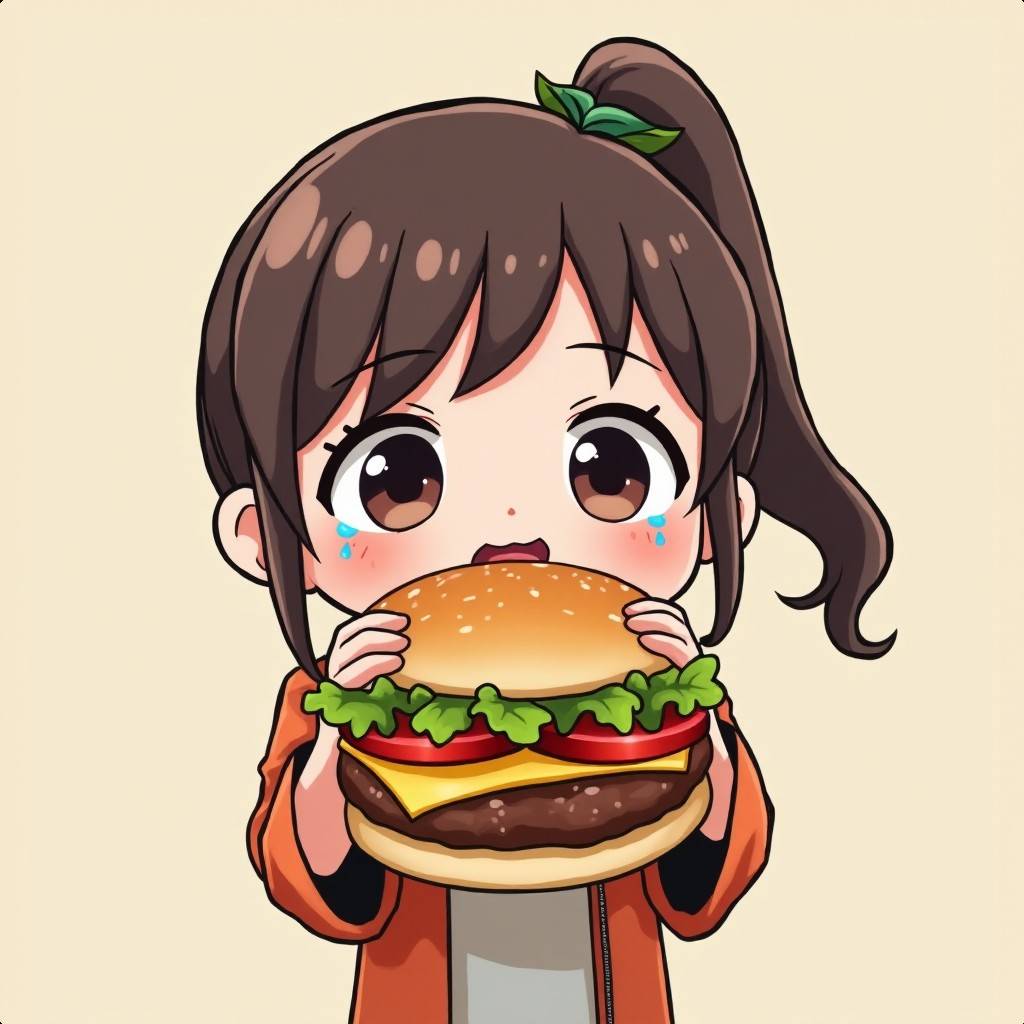 用畢旅換來的漢堡